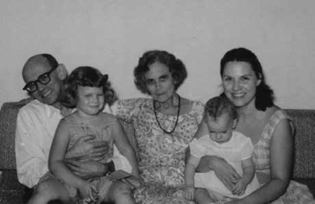 Bricht Family With Sister Frances